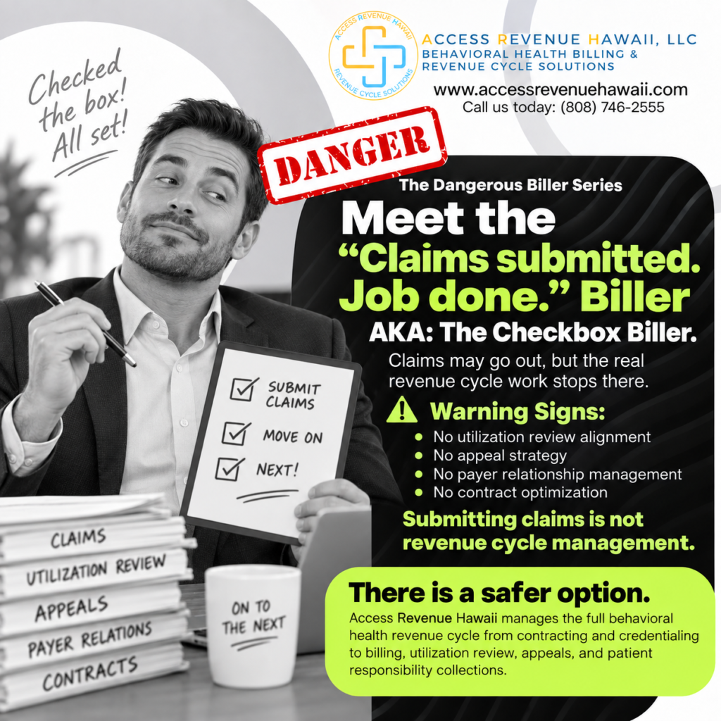 Get a free audit of the financial health of your facility, group, agency, or practice!